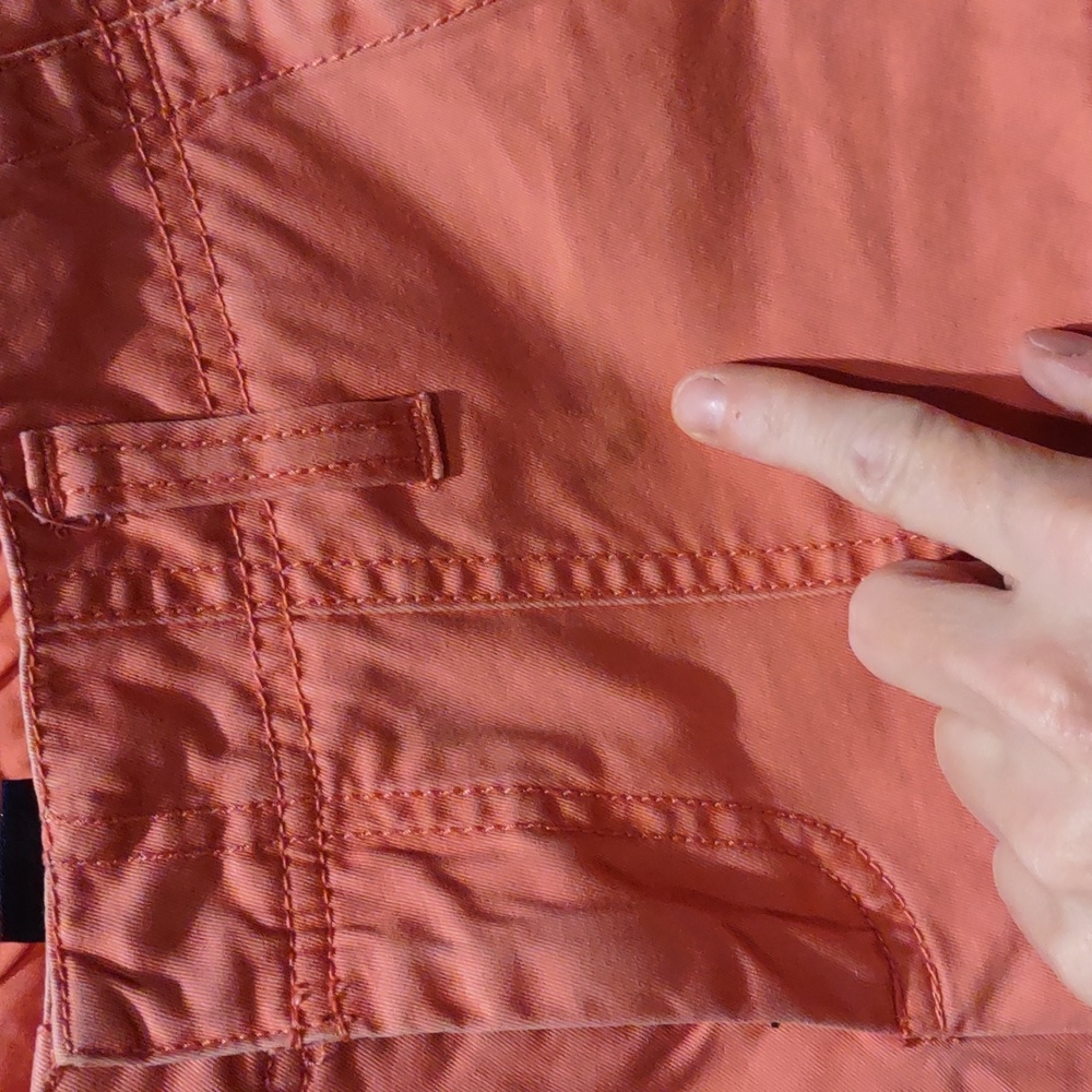 Gap Coral, Pink Cargo Capris Or Crop Pants, 4 - Picture 11 of 12